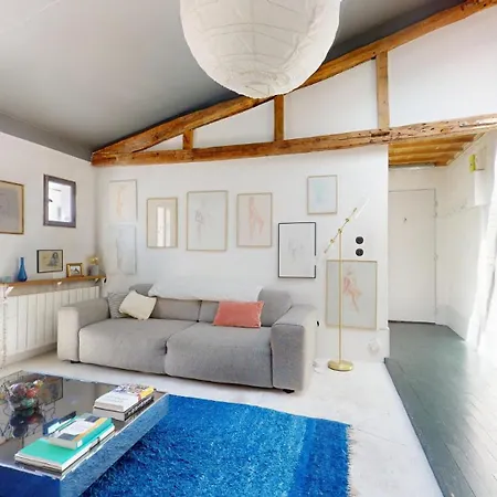 Apartment Charming Loft By Canal Saint Martin Paris
